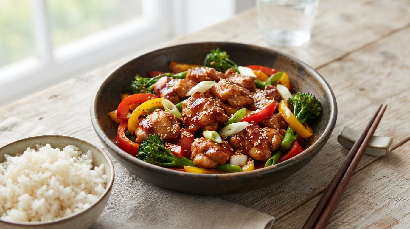 GOCHUJANG CHICKEN STIR-FRY