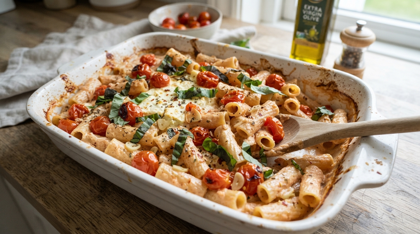 BAKED FETA PASTA