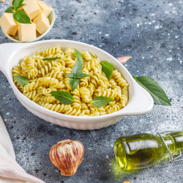 Authentic Pesto Genovese Recipe: Fresh & Flavorful Basil Sauce